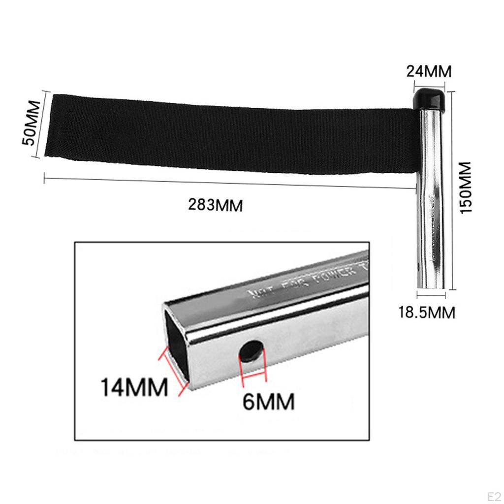 Ölfilter-Bandschlüssel, rutschfestes Demontagewerkzeug für PKW, LKW, Autos