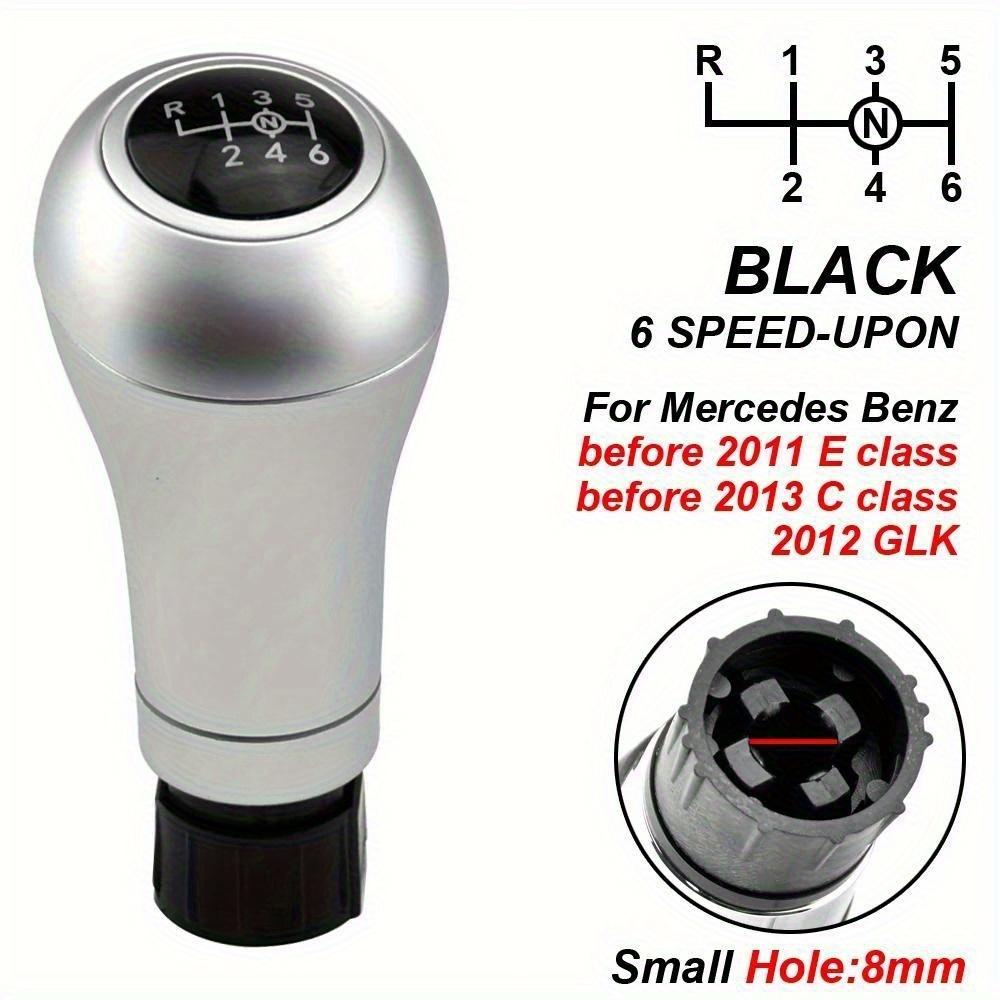 14.5mm/8mm Manual Car Shift Gear Knob Lever Gaitor For Mercedes Benz W204 C204 C63 C300 C250 W207 A207 W212 2008-2014