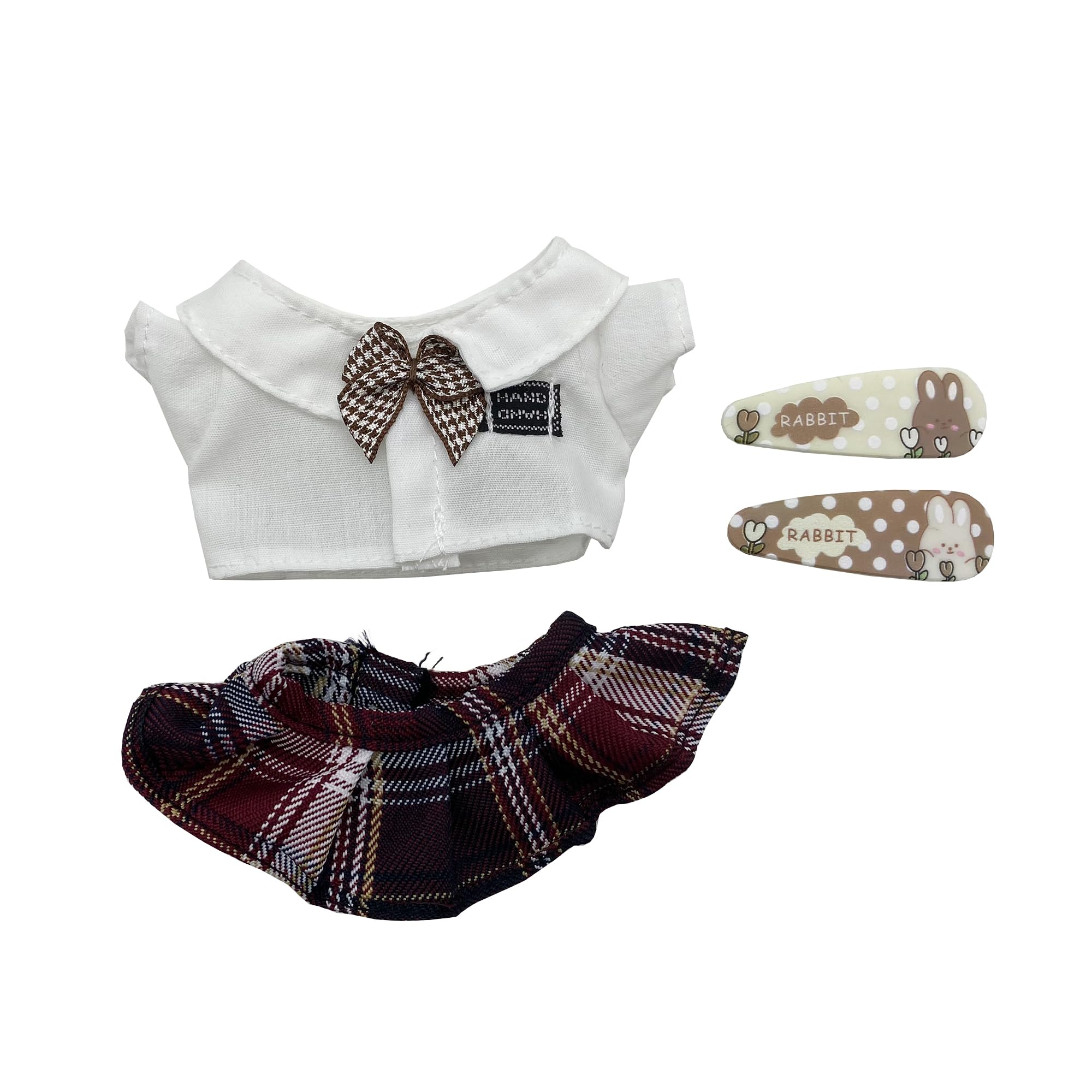 AXLUCE - Плюшевая одежда - Униформа - Плюшевая игрушка - Одежда - 10 см - Кукла (Студентка, 10 см)