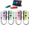 Vibrant Pink Green Joycon Controller For Switch With Type-c Compatibility