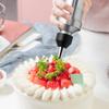 Edelstahl Spritzbeutel und Tüllen Set Kuchen DIY Dekoration Set Kuchen Dekoration Spritze Wiederverwendbar Silikon Gebäck Backwerkzeug