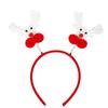 Mistel Pannband för Jul Horn Huvudbonad Hårbygel för Jul Huvudbonad Festtillbehör