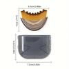 Lymphatic Contour Face Brush Dry Brushing Face Brush Lymphatic Drainage Massager for Face Chin Jawline Sculpting The Skin