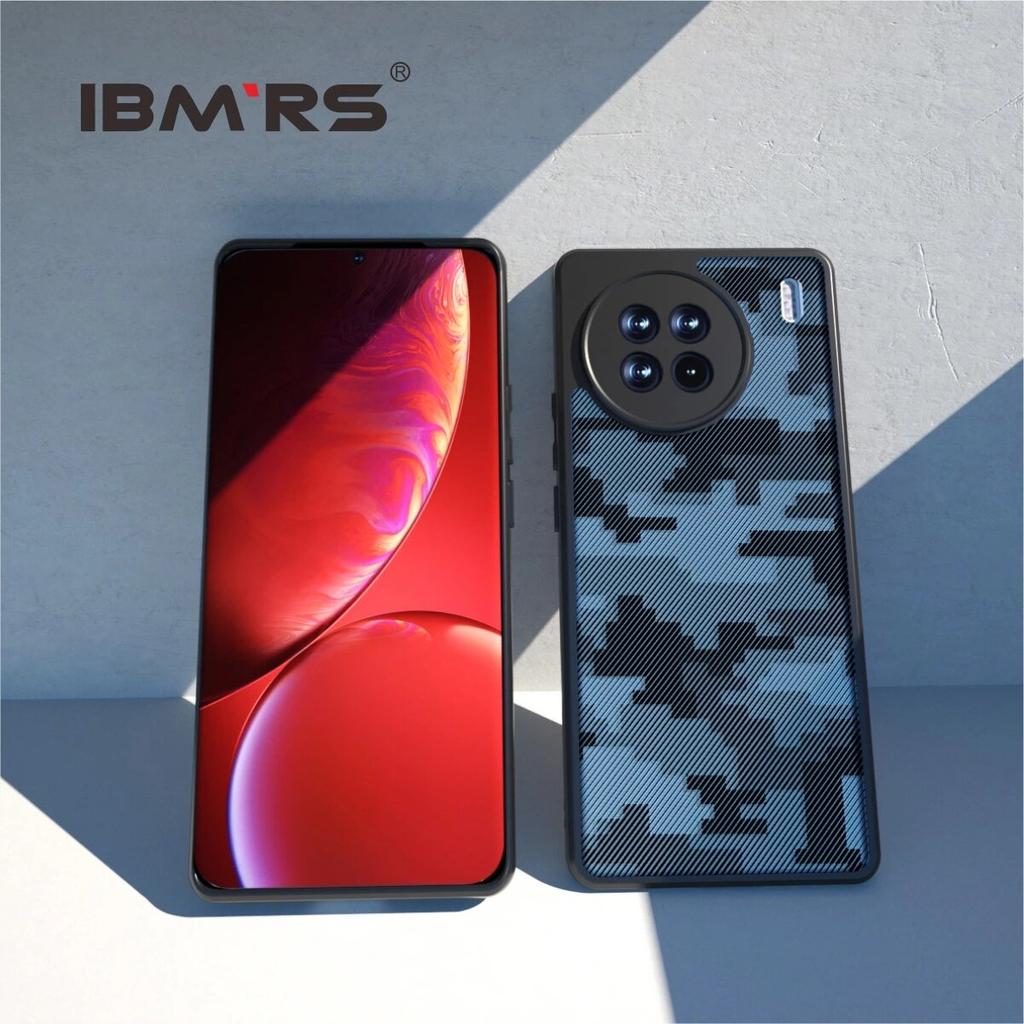 (Comes with wrist strap)IBMRS for vivo X90 Case, Anti-Fingerprint Technology Easy to Hold Feels Velvety Soft Phone Cover for Women, Men - Matte Clear