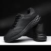 Mens Sports Shoes New Lightweight Snug Leather Casual Sneakers Retro Trendy Anti Slip Training Flat Running Shoes for Man