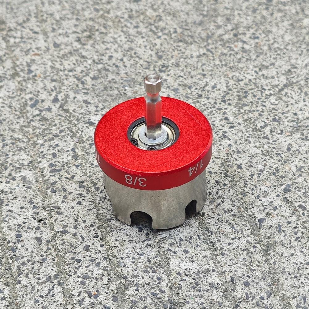 Fast Nut Installation Drill Attachment for 14 38 and 12 Threaded Rods for Use with Power Drills Featuring Hex Shank Design