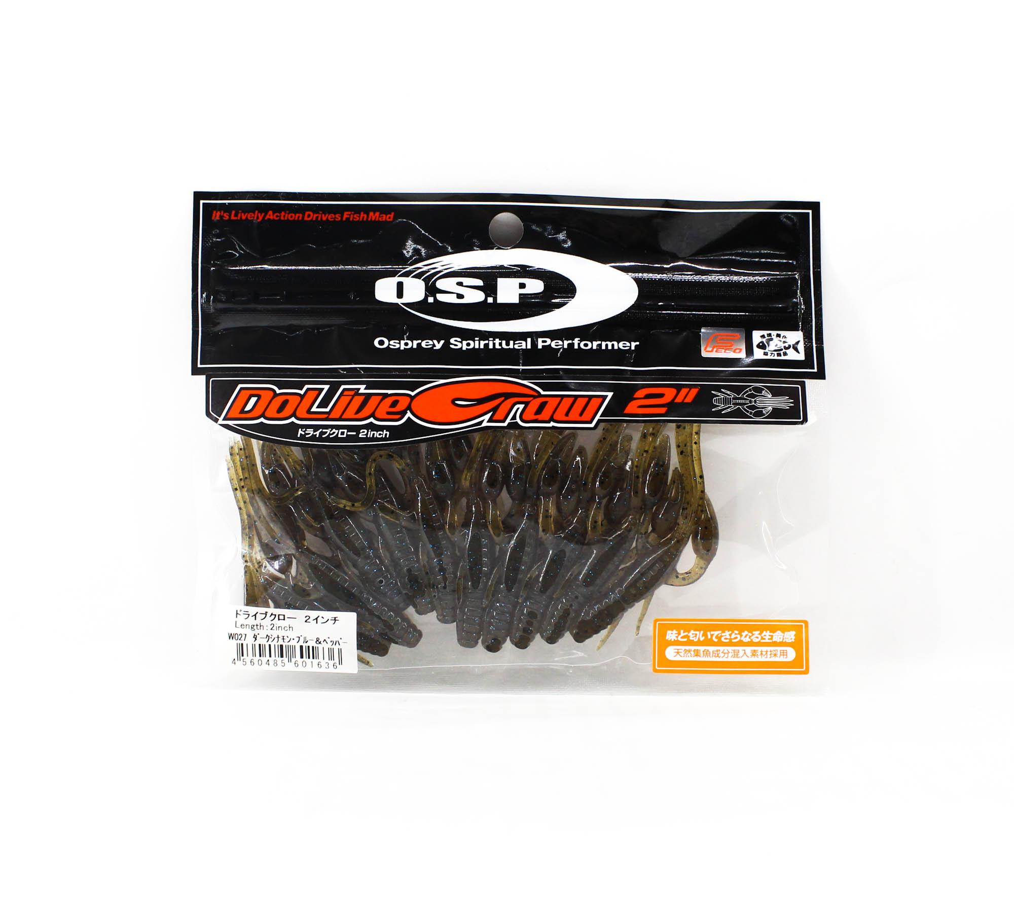 

Мягкая приманка OSP Dolive Craw 2 дюйма W-027 (1636 г.)