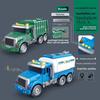 Garbage And Sprinkler Truck Model Children Toy With Storytelling Function For Kids Educational Play Toy