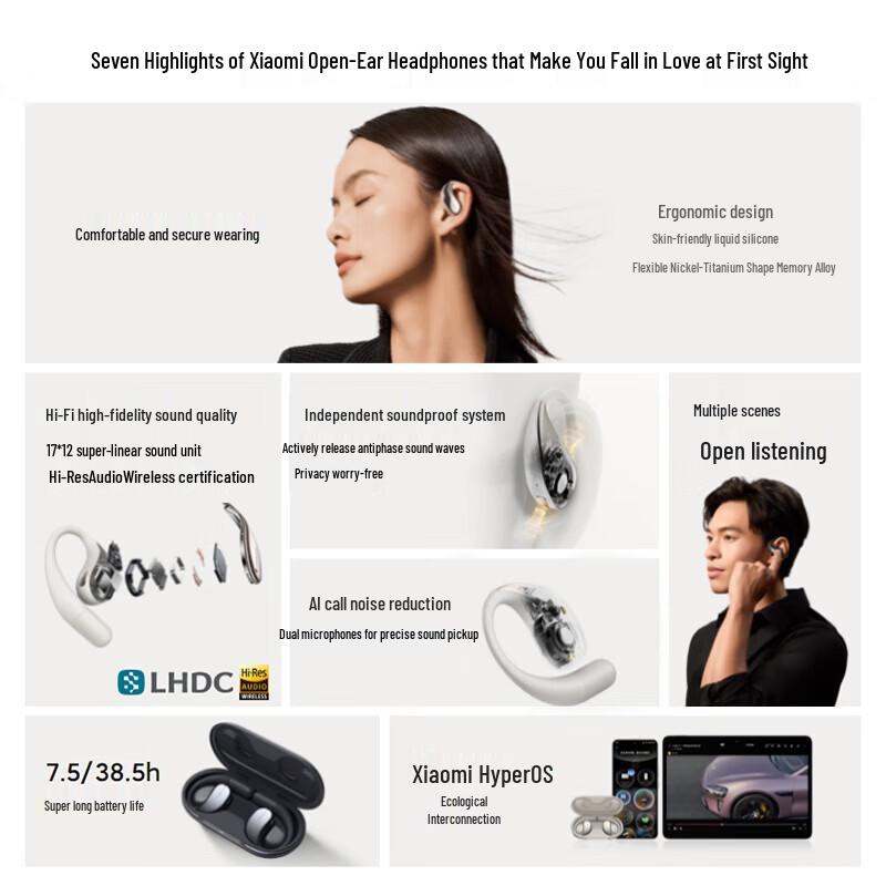 Xiaomi Open-Ear Bluetooth Headphones