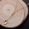 Jewelry Mini Charm Necklace Vintage Crown Spoon Pendant