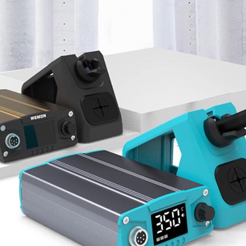 Intelligent Temperature Control T12 Soldering Iron Station with Digital Screen and Multiple Tip Compatibility