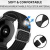Nylon Strap For Samsung Galaxy Watch 7 Ultra 47mm 7 6 5 40/44mm Soft Band Watch3 45mm/Gear S3 Classic 20mm 22mm Bracelet Correa