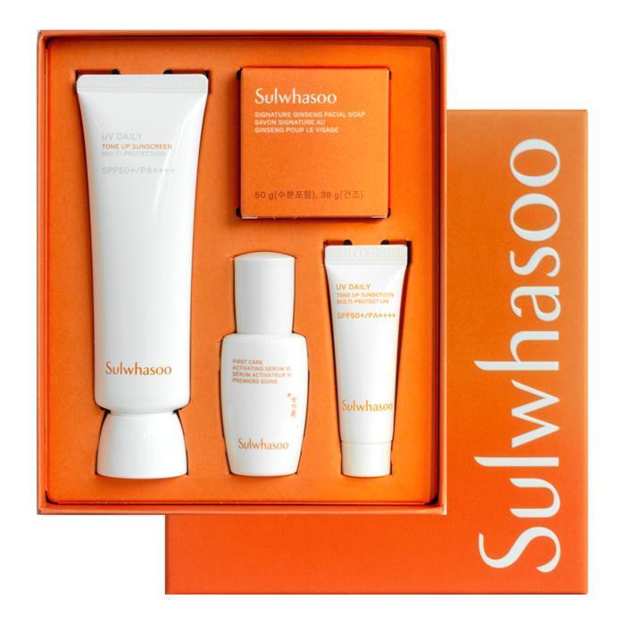 Sulwhasoo Отбеливающий Tone-Up солнцезащитный крем 50 мл Специальный набор SPF50+ / PA++++
