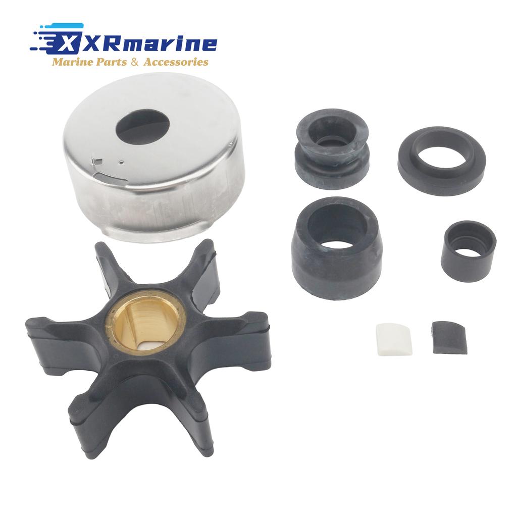 Water Pump Rebuild Kit 5001595 W/ Housing for OMC Johnson Evinrude Outboard Motor Replaces 0435929 0777802 435929 777802