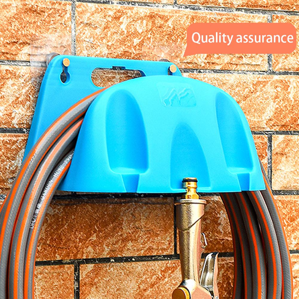 2025 New Wall Mount Hose Bracket Garden Hose Pleochroic Pipe Reel Water Hose Holder Support Storage Bracket For Hose Tool