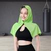 Cooling Towel U-shaped Hoodie Beach Camping Gym Sun Protection Quick Drying Head Protection Cooling Cloth Sunscreen Bandana Kerchief