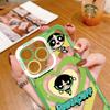 Anime The P-Powerpuff Girls Cover Clear Phone Case For iPhone Apple 17 AIR 16E 16 15 14 12 13 11 Pro Max Plus XR DIY Shell Case
