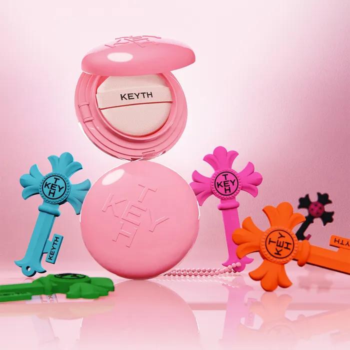 Keyring Giveaway_KEYTH Kiss Mini Pink Magnet Cushion SPF40 PA++