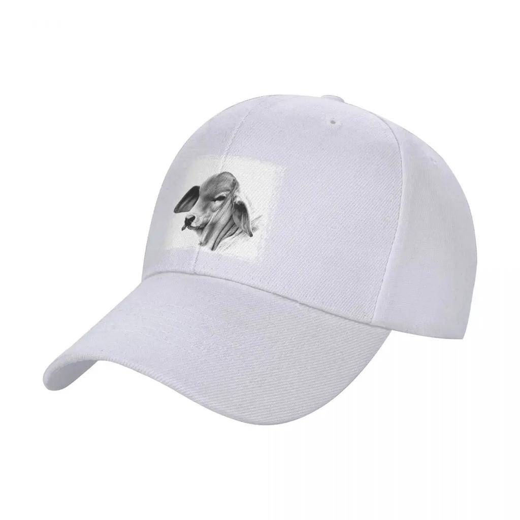 BRAHMAN CALF PORTRAIT WALL ART Baseball Cap sailor cap for men Sun Cap Men Luxury Brand Womens
