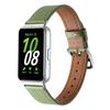 Correa de Cuero Genuino Para Samsung Galaxy Fit 3 Correa de Reloj Accesorios Reemplazo Correa de Muñeca Para Galaxy Fit 3 Pulsera correa