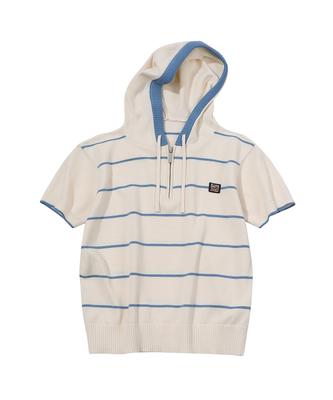 SPORT CHAMBER Sc Loop Knit Hoodie (Ivory)