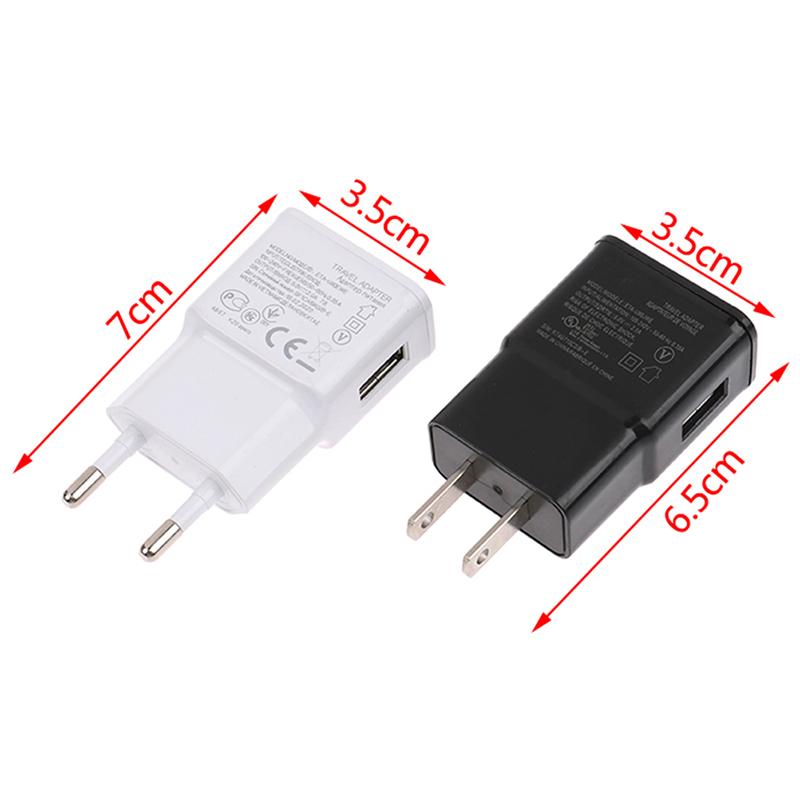 1Pcc For Samsung Galaxy S4 Charging Head 2A Fast Charge Eu Us Type Charger Travel Adapter Usb Cable Charger