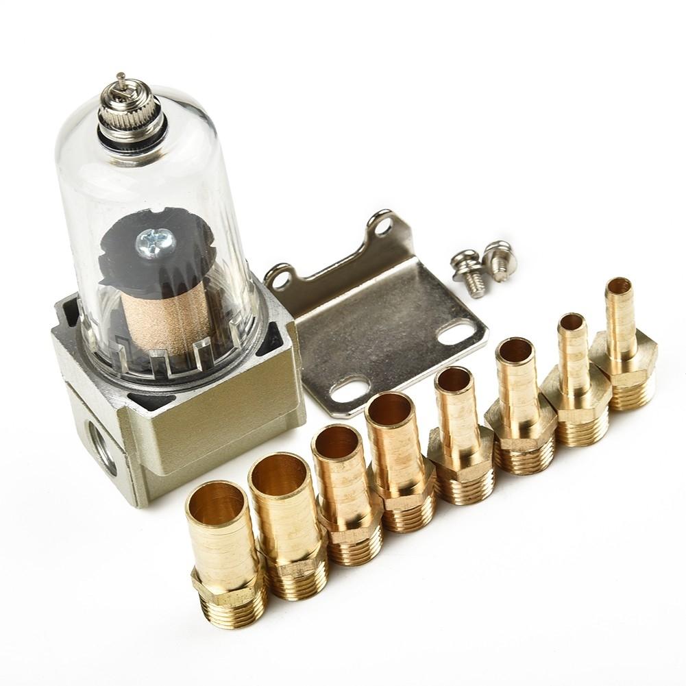 Engine Oil Separator Reservoir Tank Breather Car Connector Filter Fuel
