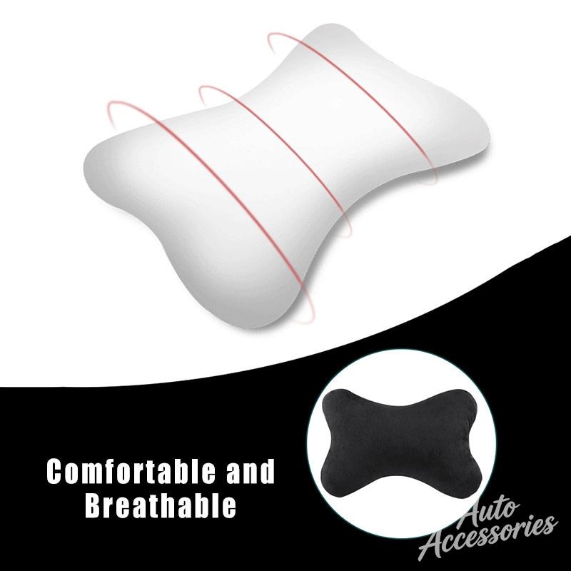 Car Seat Neck Pillow Headrest Rest Cushion Leather Accessories For BMW 1 3 5 7 Series X1 X3 X5 F10 F15 F16 F20 M3 M4 E34 sticker ulcr72