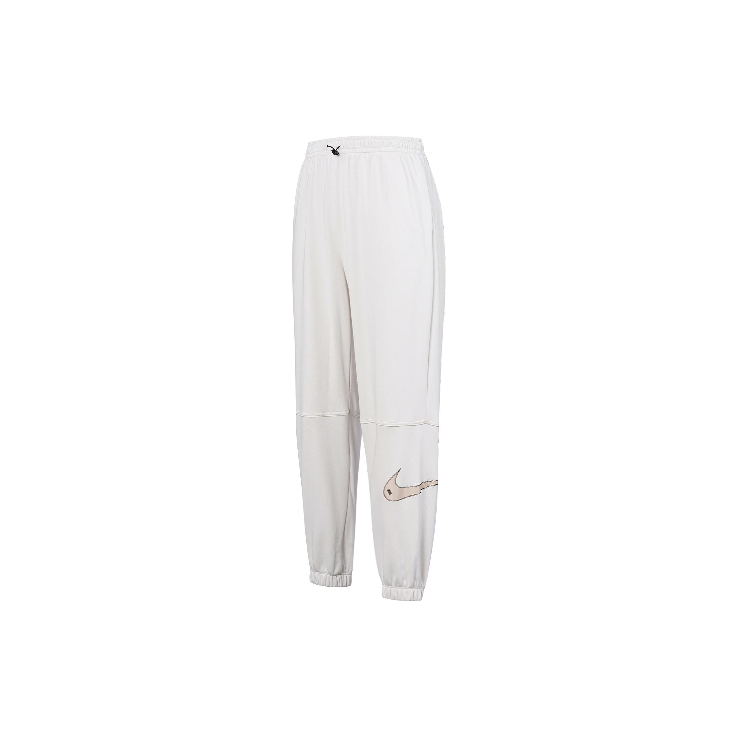 (WMNS) Nike Casual Sports Stay Warm Bundle Feet Long Pants/Trousers White Women s DM6206-030 XL