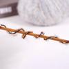 1Roll Yarn Weaving Colored-dot DIY Mohair Yarn Multi-purpose Scarf Yarn Cloth Yarn Bold Line