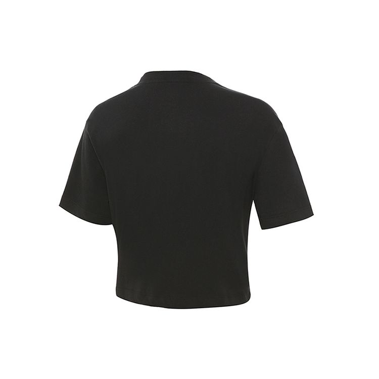 Nike Sportswear Womens Essential Cropped T-shirt Black Women Streetwear BV6175-010