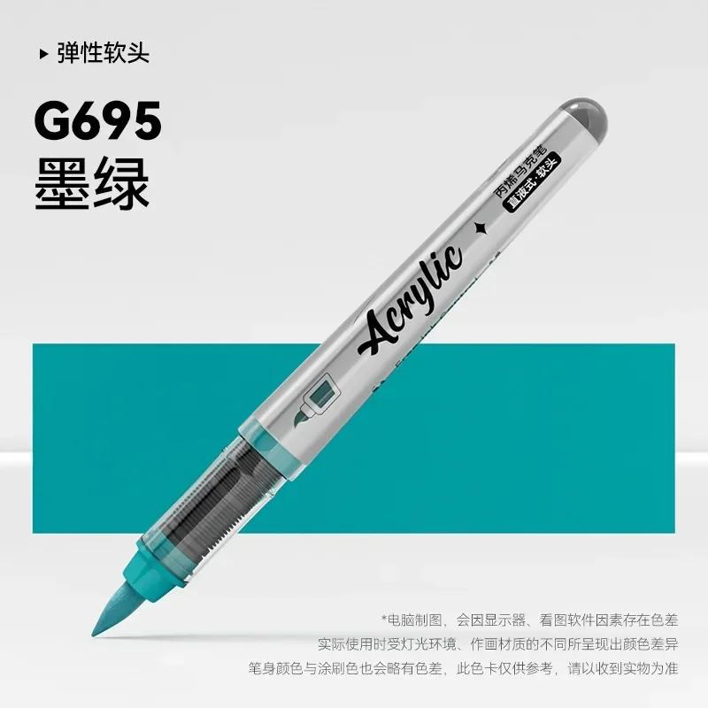 84/72/1 PCS Colors Marker Acrylic Graffiti Waterproof Sketch Oily Alcohol Based Pens Stationery School Office Art Supplies