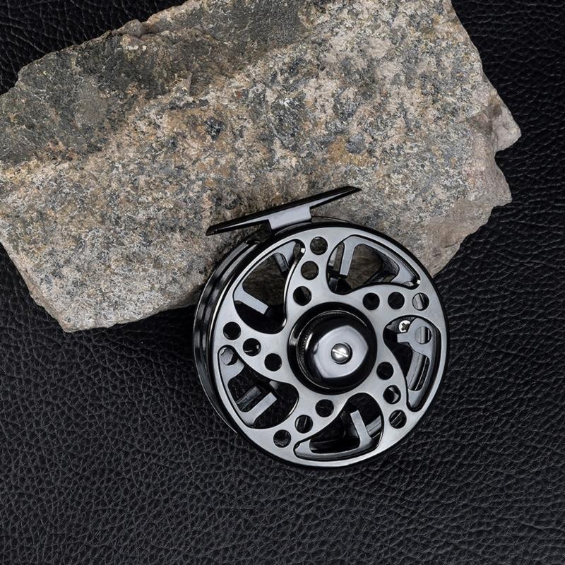 Fly Fishing Reel and Spare Spool, 2+1BB 1:1 Aluminum Alloy Body Spool 3/4 5/6 7/8 Right Left Hands Exchange Fishing Reel