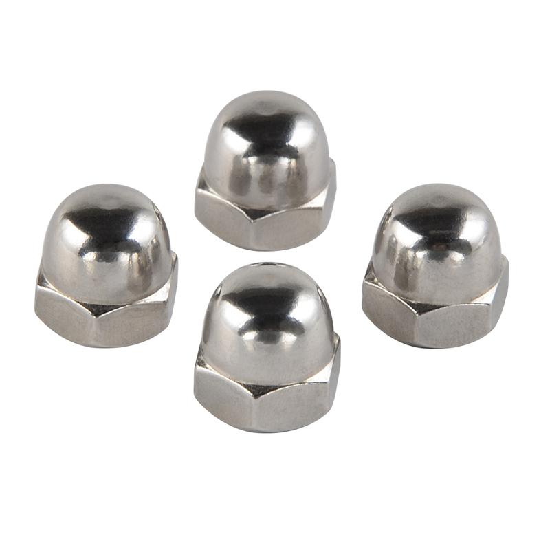Universal Blind Nut M10x1.25 Knobs Hex Dome Acorn Nut Nuts Kit 10mm x 1.25 thread Pitch Wrench Size 16mm For Honda Cap