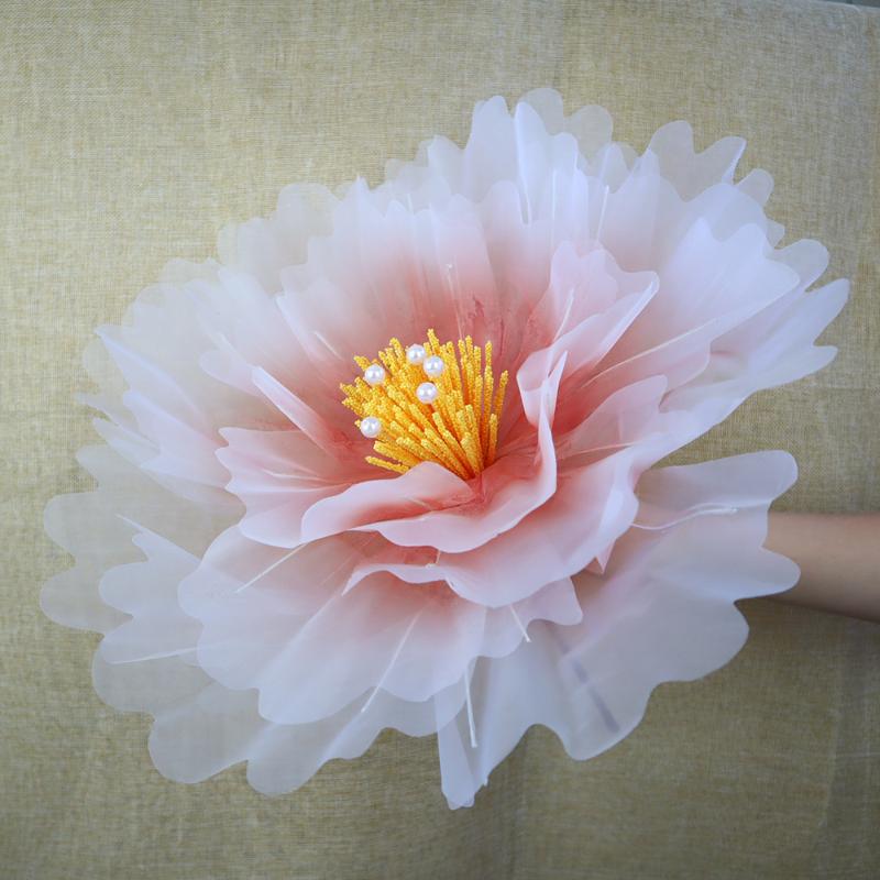 50Cm Artificial Realistic Peony Silk Large Flower Head Home Party Decoration Fake Flowers