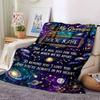 Grandpa'S Cosmic Love Blanket Warmthful Decor Great For Sofa Couch Office Bed Picnics Four Seasons Multipurpose Digital Print Birthday Christmas Gift