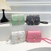 Fashion Shoulder Crossbody Bag With Flower Embroidery Design For Wear Daily