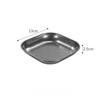 Plate For Fries And Chicken Tableware Fries Serving Tray 304 Stainless Plate Multiple Sizes Available Commercial Grade