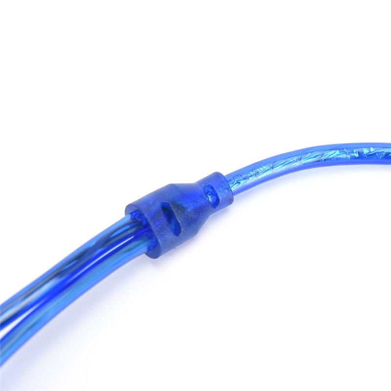 RCA Audio Kabel "Y" Adapter Splitter 1 Stecker auf 2 Buchsen Audio Line Stecker