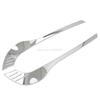 For Mazda CX-5 KF 2017- CX8 2017-2024 Chrome Front Bottom Fog Lamp Light Foglight Eyelid Bumper Molding Trim Car Accessories