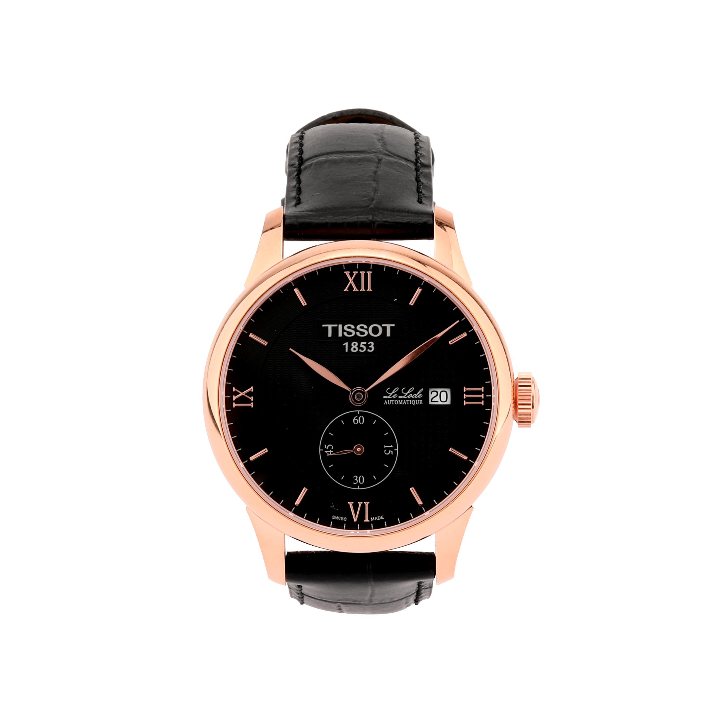 

TISSOT Men s Le Locle Collection Watch T006.428.36.058.01 Black Dial