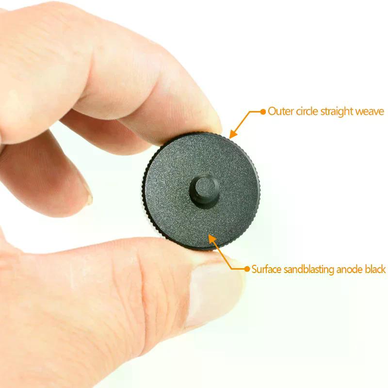 Universal Camera Conversion Screw 1/4" Male to 3/8" Dual Nuts Tripod Mount Quick Release Camera Screws Mount Adapter