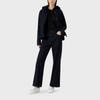 Emporio Armani SS23 Year Of The Rabbit Limited Edition Rabbit Embroidery Plain Knit Short Sleeve T-Shirt Women T-Shirt Black 3R2T8G-2J07Z-0999