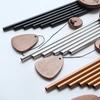 Custom Aluminum Sympathy Wind Chimes Bereavement Gifts Outdoor 32 Inch Pet Memorial Wind Chimes