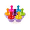 Silicone World 9/7 Holes Popsicle Silicone Molds DIY Ice Cream Pops Mold Ice Tray Children Fruit Shake Complementary Food Box