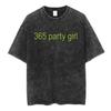 Charli Xcx Crash Album Graphic Print TShirt Unisex Women Vintage Washed Oneck Cotton Summer Gothic YK Loose Casual Oversized Tee