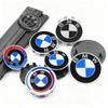 7 Stück für BMW M E30 F06 X5G05 G80 X3F25 E61 F16 G15 X5F25 F10 E71 Lenkradaufkleber, Radnabenkappen, Front- und Heckembleme