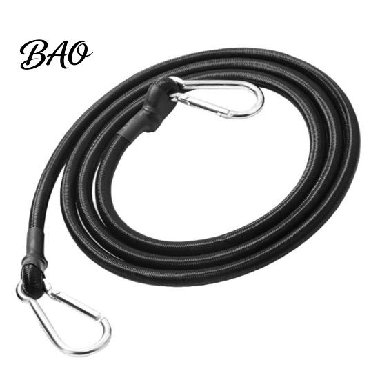 High Strength Straps Bungee Cords with Carabiner Hooks, Heavy?Duty Outdoor Straps, Elastic Cargo Securing Ropes Binding Rope for Tarps, Tent,