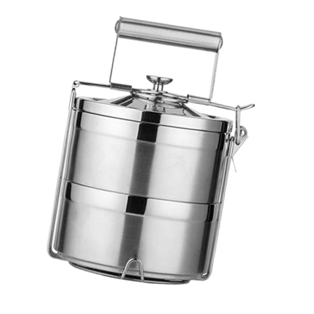 

Нержавеющая сталь термоизолированный штабелируемый ланч-бокс Bento Tiffin