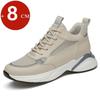 2026 Echtes Leder 6cm 8cm Höhensteigernde Aufzugsschuhe Herren Höhensteigernde Schuhe Sneaker Sport Freizeitschuhe Höhe Anheben